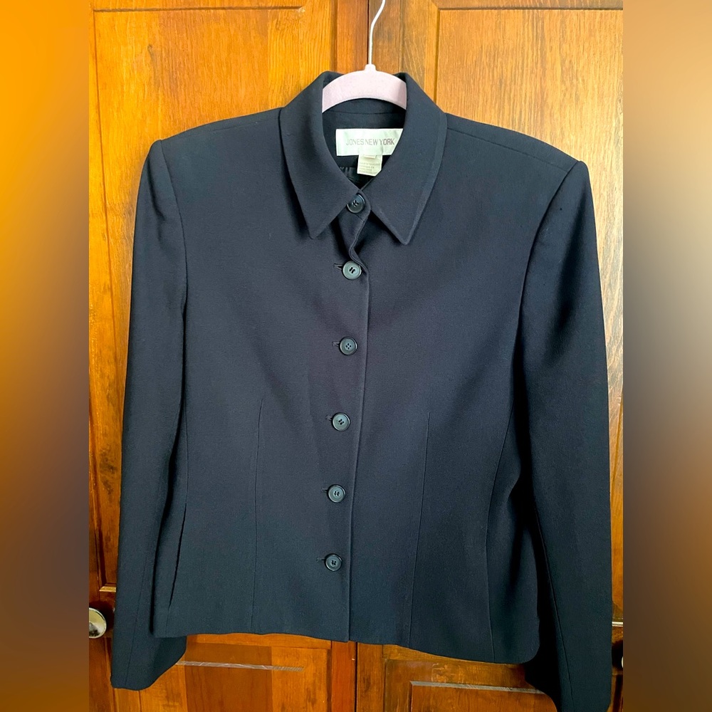Jones New York navy jacket